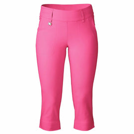 New Daily Sports Women's  Pink Magic Capri Golf Pants Size 8 MSP$