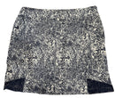 Bette & Court Navy & White Snakeskin Print Golf Skort Size L MSP$80-2