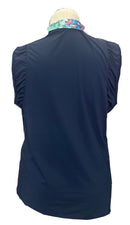 Lady Hagen Navy Sleeveless Golf Top Size XL-2