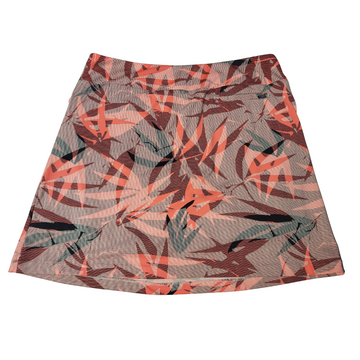 Tail Activewear Coral & Black Print Golf Skort Size L MSP$92