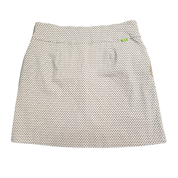 Swing Control White & Black Masters Golf Skort Size 12 MSP$130