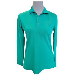 RLX Green Long Sleeve Women's Golf Polo w/Logo Size XS - 0