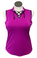 Jofit Magenta Women's Sleeveless Golf Top Size M-1