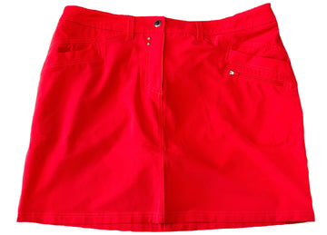 New Nivo Sport Macy Skort in Red Size 16