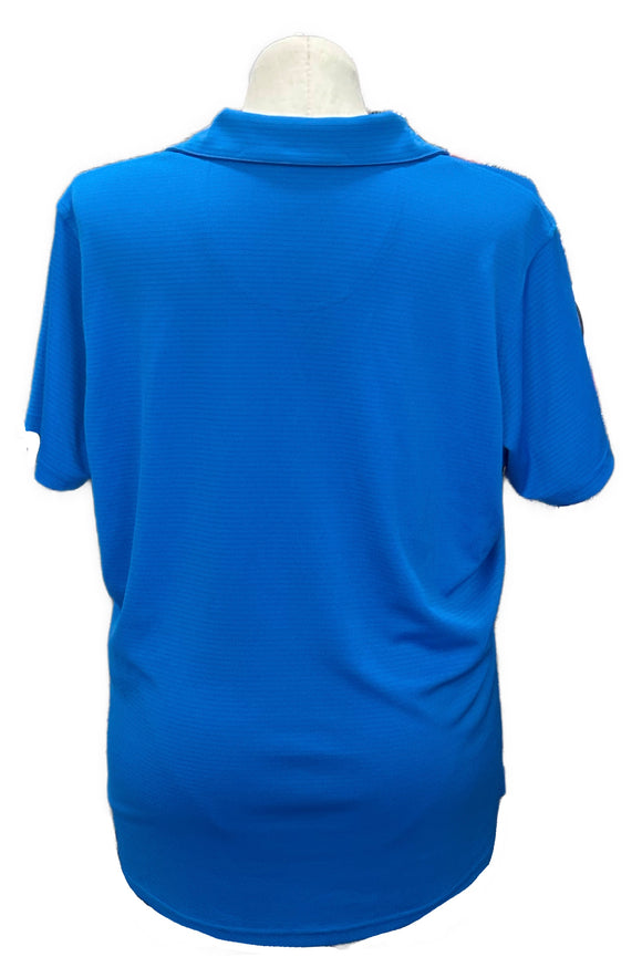 Pebble Beach V-neck Textured Stripe Golf Polo Size XXXL