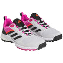 New Adidas Women's Zoysia Golf Shoes - Gray/Black/Pink Size 6.5 MSP$120-4