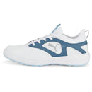 New Women's Puma Ignite Malibu Spikeless Golf Shoes White/Blue MSP$110-1