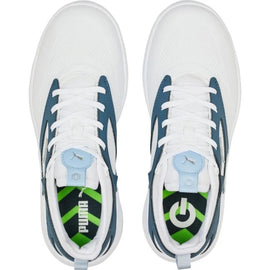 New Women's Puma Ignite Malibu Spikeless Golf Shoes White/Blue MSP$110 - 0