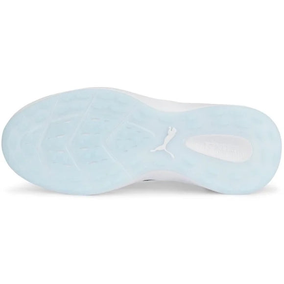 New Women's Puma Ignite Malibu Spikeless Golf Shoes White/Blue MSP$110
