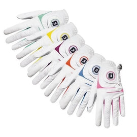 New Footjoy Women's White Weather Soft Glove - Left Hand - 0
