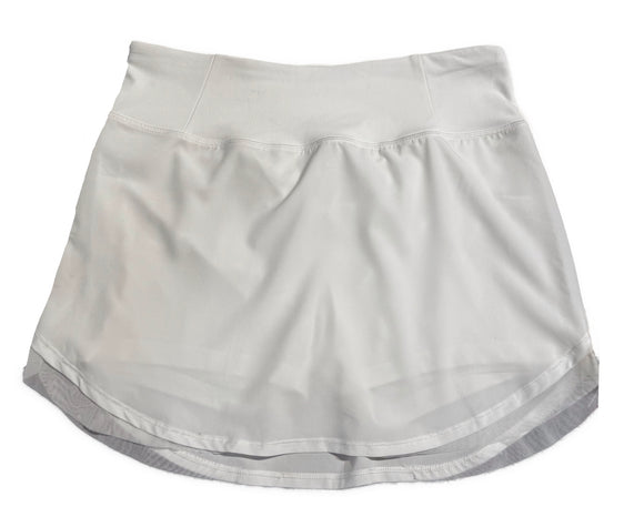 New Calia White Mid-Rise Skort Size M MSP$65