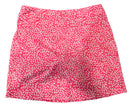 Pebble Beach Pink Patterned Women's Pull-on Golf Skort Size S-2
