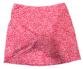 Pebble Beach Pink Patterned Women's Pull-on Golf Skort Size S - 0