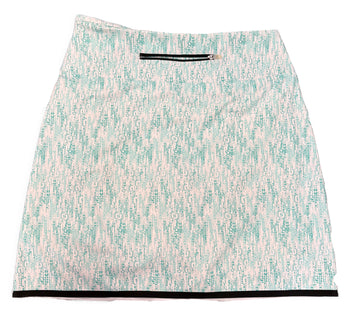 Annika Cutter & Buck Green & Teal Dotted Women's Golf Skort Size XS - 0
