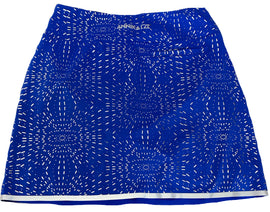 Annika Cutter & Buck Blue Pull-on Women's Skort w/Silver Accents Size S - 0