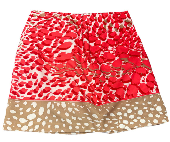 EP Pro Pink & Tan Patterned Women's Golf Skort Size 2