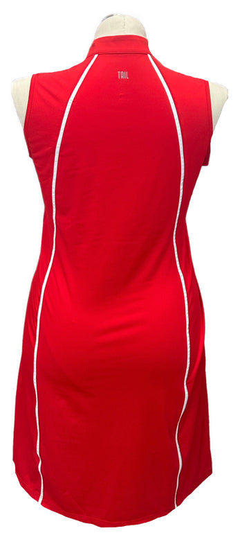 New Tail Activewear Mika Sleeveless Golf Dress- Cardinal MSP$117 - 0