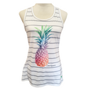Reel Lengends Keep-It-Cool Rainbow Pineapple Tank Size S-3