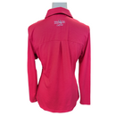 Puma Women's Raspberry Long Sleeve Golf Polo Size M-2