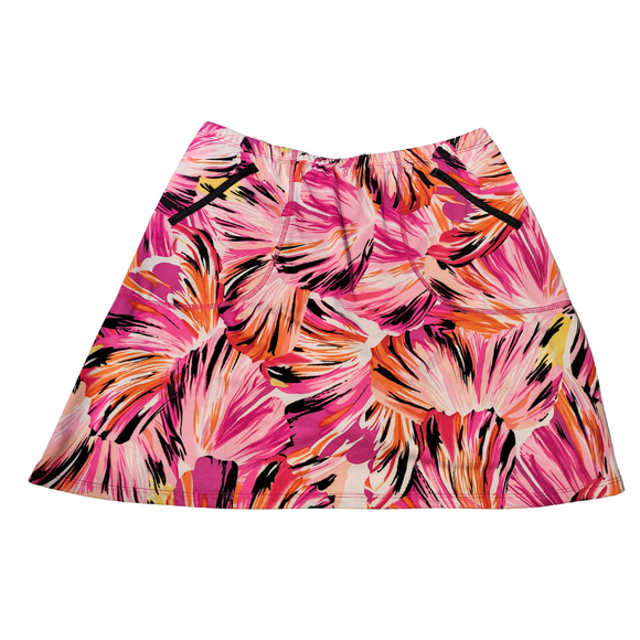 Festa Sport Hot Pink Print Golf Skort Size XL MSP$78