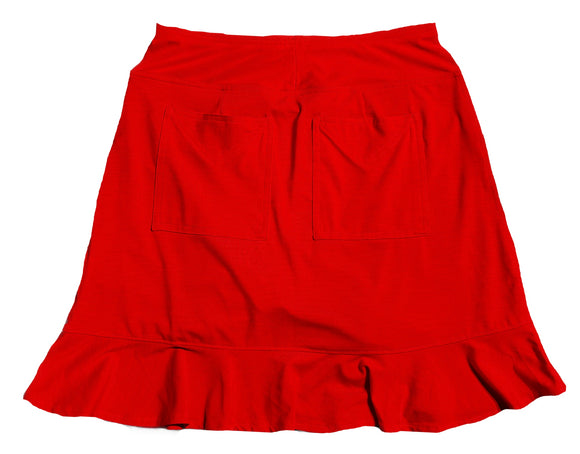 Jofit Bright Coral Women’s Pull-on Golf Skort Size XS