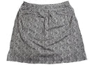 Jofit Black & White Patterned Women’s Pull-on Golf Skort Size XS-2