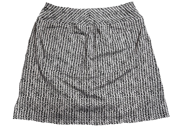 Jofit Black & White Patterned Women’s Pull-on Golf Skort Size XS