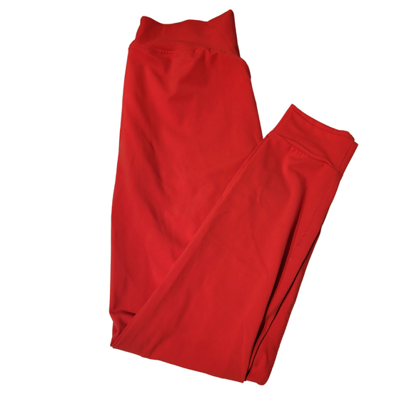 Zyia Active Cherry Red Women's Drawstring Joggers Size L