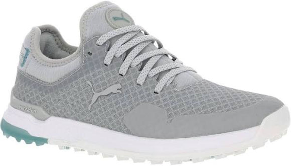 New Puma Women's PROADAPT ALPHACAT Golf Shoes Silver MSP$130