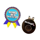 New Birdie Girl Doing My Okayest Golf Ball Marker with Magnetic Hat Clip-1