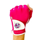 New Hard Candy Women's Half Finger Golf Glove - Left Hand-5