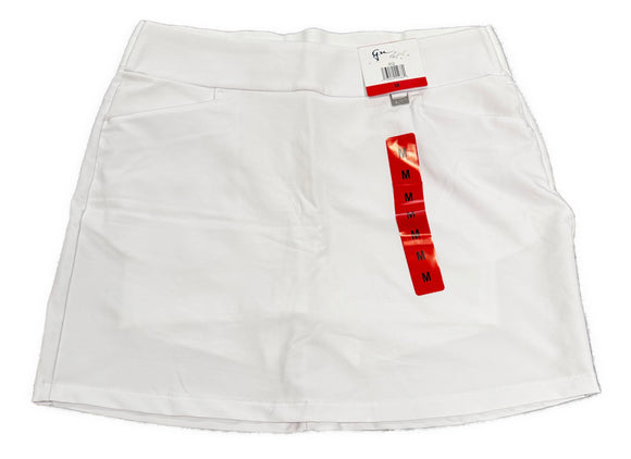 New Greg Norman White PlayDry Skort Size M