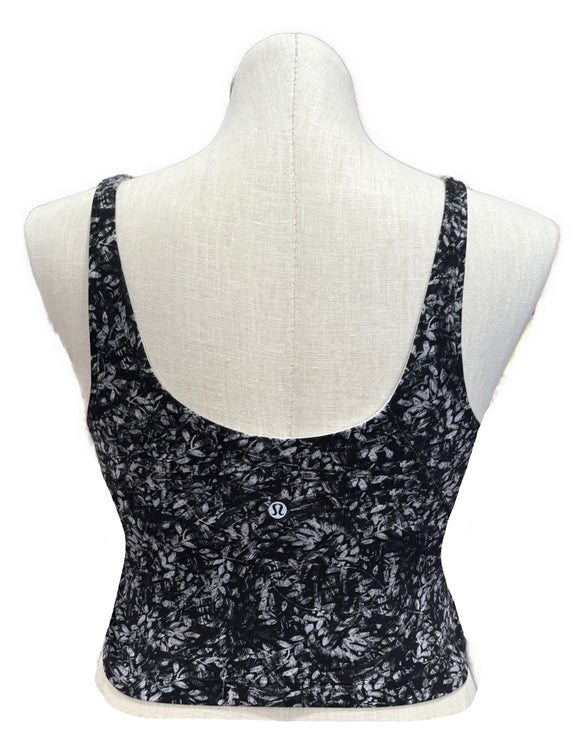 Lululemon Align Bra - Grayscale Foliage C/D Cup