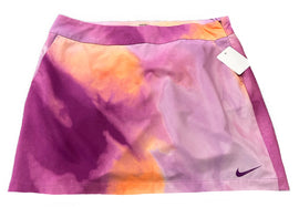 Nike Purple & Orange Watercolor Women's Golf Skort Size 12