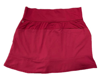 Adidas Red Women's Pull-on Golf Skort size L - 0