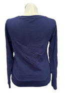 Lilly Pulitzer Navy Beaded 'Cheers' Sweatshirt Size L-2