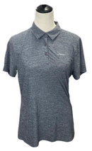 JDX America Gray Heather Women's Golf Polo Size M MSP $109-1