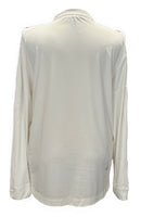 bloq-uv White Solid Mock Zip Pullover Size XXL MSP $90-2