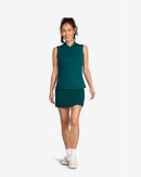 New Bad Birdie Women's Blade Sleeveless Golf Polo - Lush Green-4