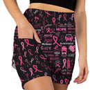 New Skort Obsession Women's Choose Hope Black Skort-2