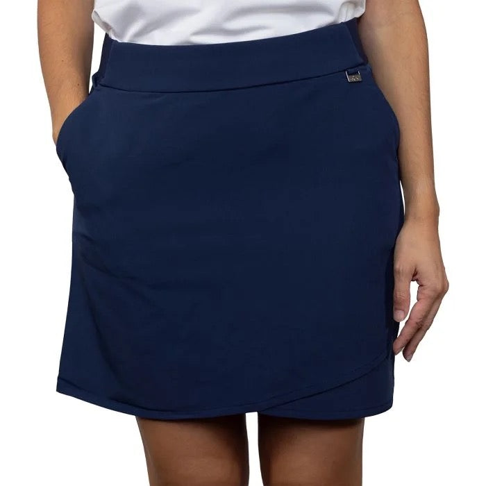 Greg Norman Navy Pull-on Golf Skort Size XL MSP$68