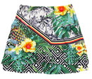 Lucky in Love Green & Yellow Tropical Print Women’s Golf Skort Size M-1