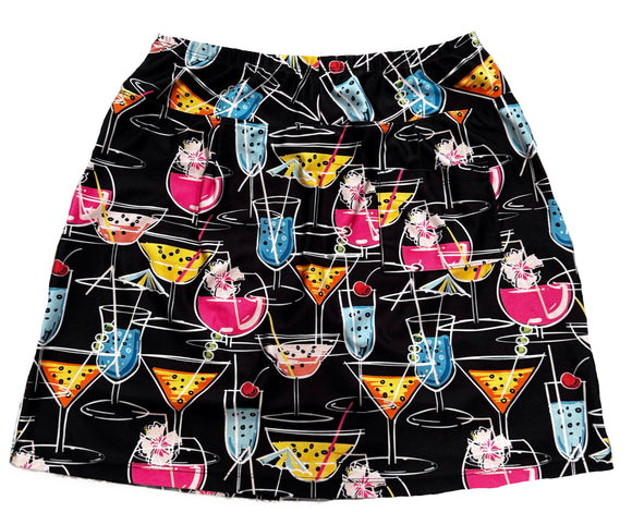 B-Skinz Cocktail Print Women’s Golf Skort Size M MSP$79