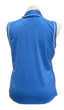 Original Penguin Women's Blue Sleeveless Golf Polo Size XL-2