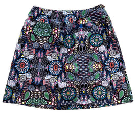 B-Skinz Purple, Yellow & Green Patterned Women’s Golf Skort Size M MSP$79