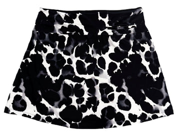 Nike Black & White Patterned Women's Golf Skort Size XL - 0