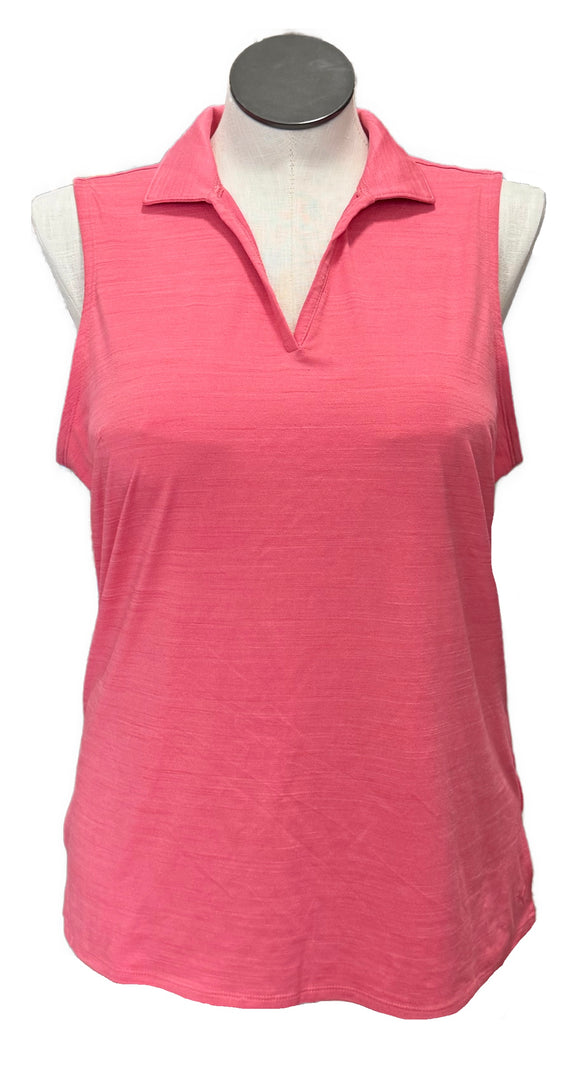 Puma Pink Heathered Women's Sleeveless Golf Top Size XL