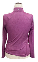 Callaway Magenta & White Microdot Women's Golf Pullover Size S-2
