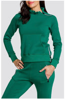 New Tail Women's Condoleezza Fern Green Pullover-1