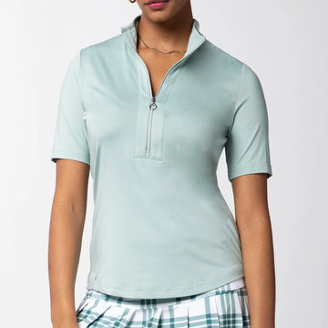 New GGBlue Lucy Golf Top- Mist Green MSP$88